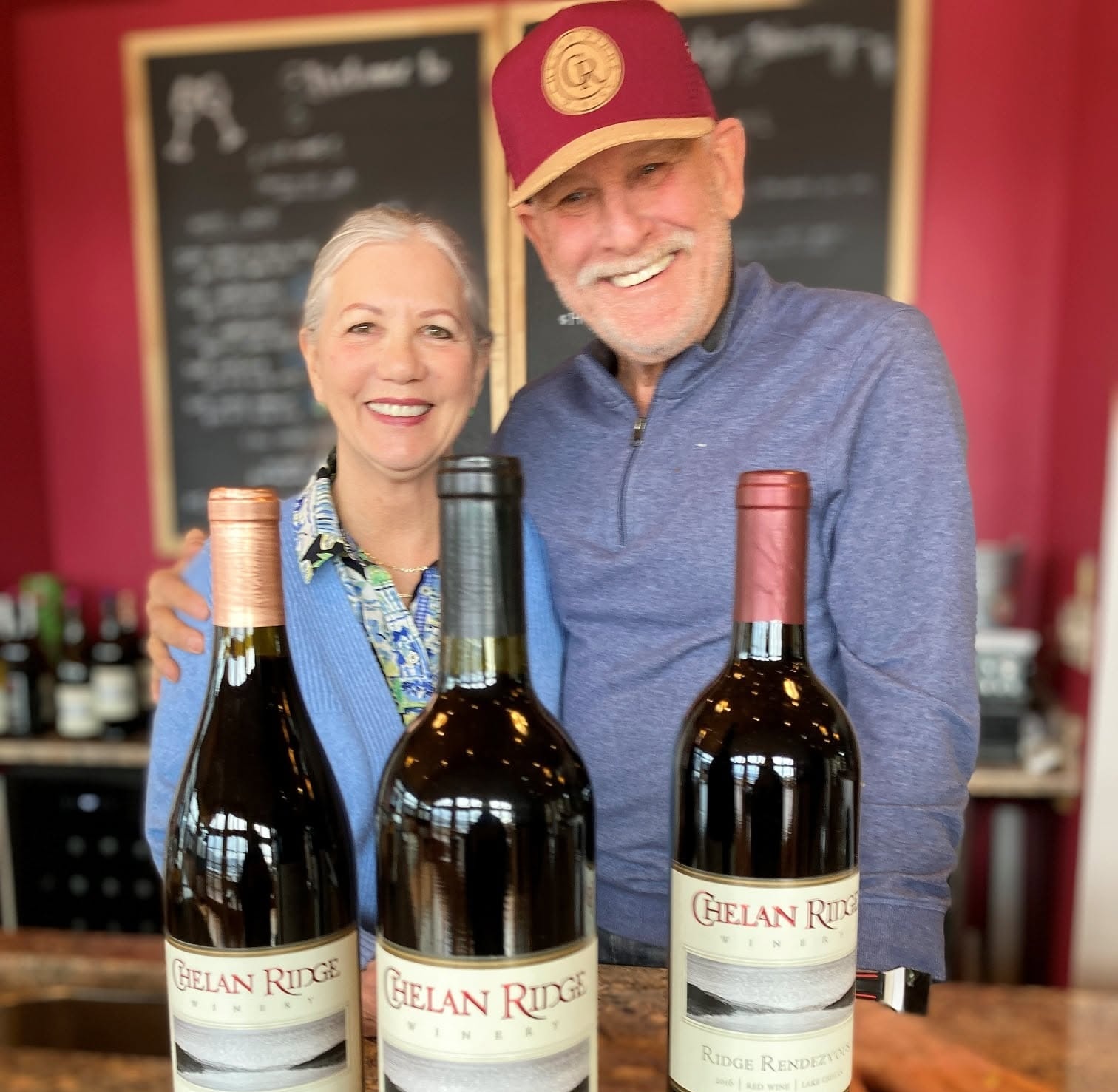 Bill Swayne, host of Chelan Ridge Winery
